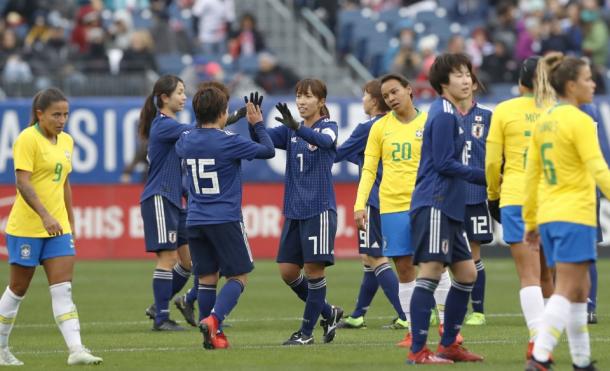 Japan has grown with each game | Source: Kyodo News