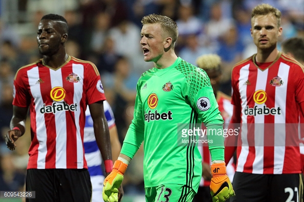 Pickford has taken his chance after Mannone's unfortunate injury. (Photo: Getty Images)