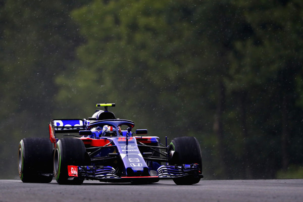 Pierre Gasly durante la clasificación del Gran Premio de Hungría | Fuente: Getty Images