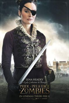 Cartel promocional de la película con Lena Heady. Foto: Pinterest