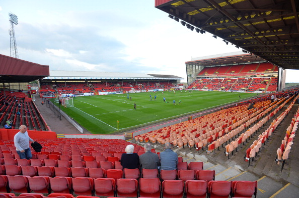 Pittodrie Stadium é onde o clube manda seus jogos desde a fundação da agremiação (Foto: Getty Images)