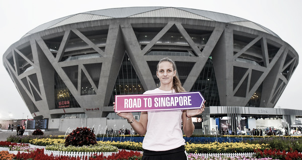 Karolina Pliskova doblará presencia este año en Singapur. Foto: zimbio.com