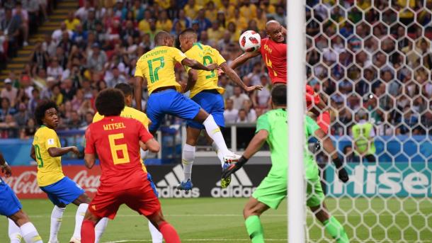 A unfortunate own goal put Belgium ahead early | Source: Getty Images via FIFA.com