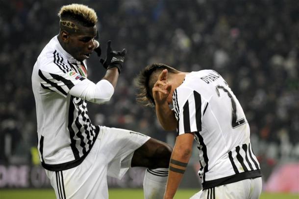 Dybala doesn't want friend and teammate Pogba to leave (photo; Getty)