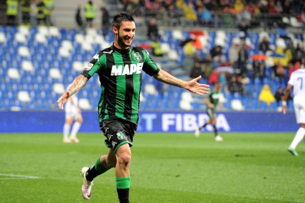 Matteo Politano, trascinatore dei neroverdi in questo inizio stagione - Foto Getty Images