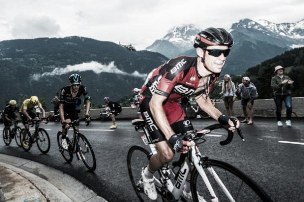 Richie Porte en un cambio de ritmo || Fuente: Le Tour de France