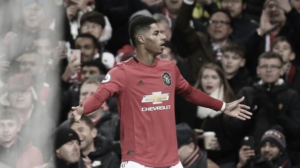 Rashford adelanta al United./ Foto: Premier League