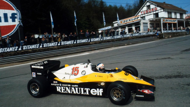 Alain Prost en 1983 / Fuente: Renault