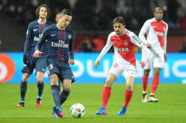 Azione di gioco tra PSG e Monaco | Source: Foot01