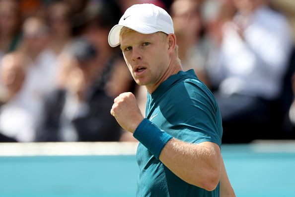 Kyle Edmund will look to put a smile on British faces ahead of Wimbledon (Photo: Matthew Stockman/Getty Images)