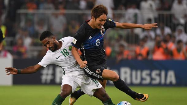 Arabia Saudí venció por 1-0 a Japón. Fuente: Fifa.com
