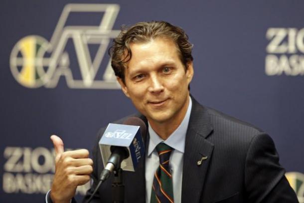 Quin Snyder and the Utah Jazz have snuck up in the Western Conference and have made a name for themselves. Photo: Rick Bowmer/Associated Press