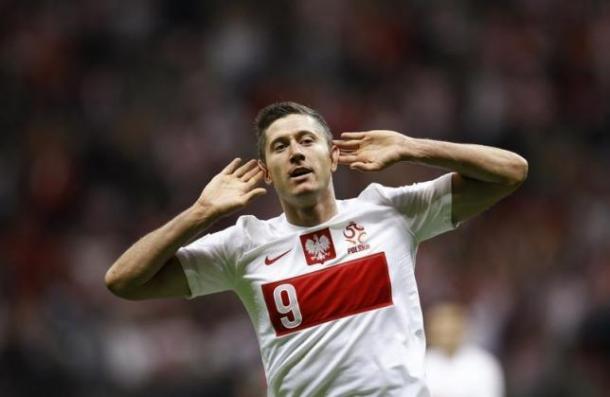 Robert Lewandowski is the star of a Poland squad that brings few surprises. (Photo: Reuters)