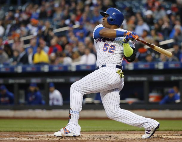 Cespedes was once again the focal point of the Mets offense in 2016, leading the team back to the playoffs and he returns to Flushing until 2020/Photo: Kathy Willens/Associated Press