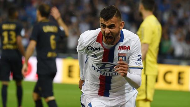 Above: Rachid Ghezzal has been the subject of a reported bid from West Ham | Photo: Sky Sports 