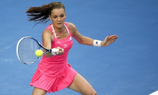 Radwanska is yet to drop a set in 2016 (pic source: Guardian)