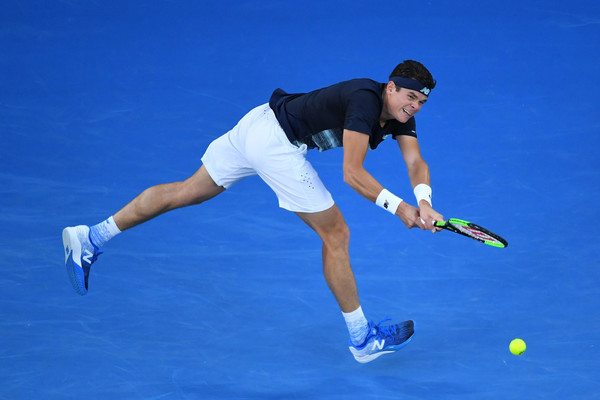 Raonic was unable to reach a second successive semifinal at the Australian Open (Photo by Quinn Rooney / Getty)
