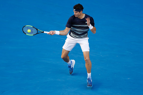 Raonic will be looking to reach the quarterfinals in Melbourne once again (Photo by Jack Thomas / Getty Images)