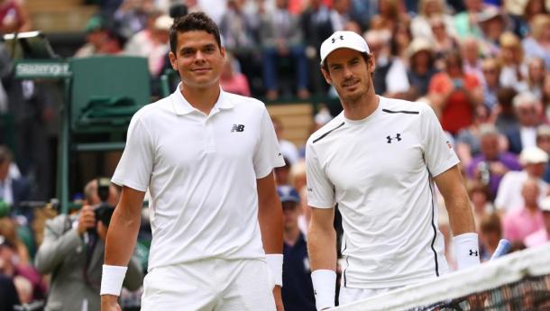 Raonic y Murray en final de Wimbledon 2016. Foto: wimbledon.org