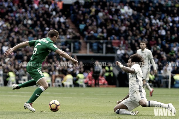 Partido liguero entre Real Madrid y Leganés | Foto: VAVEL