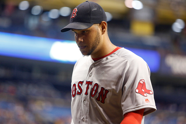 Eduardo Rodriguez was optioned to Triple-A following his poor start against the Tampa Bay Rays. | Brian Blanco/Getty Images
