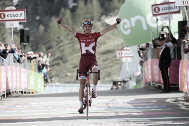 El estonio se llevó la última etapa de montaña del Giro | Foto: Giro de Italia