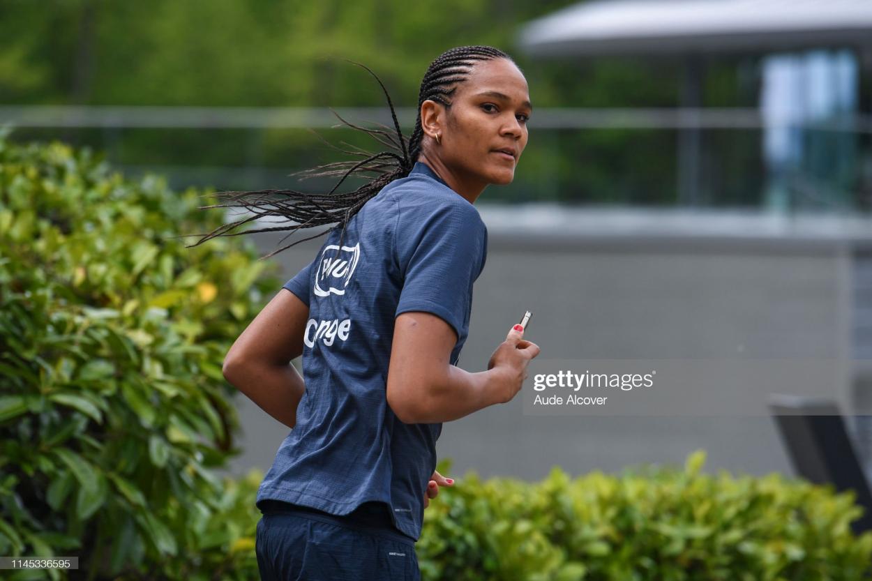 WENDIE RENARD during the France Women's soccer team training session at Centre National du Football on May 21, 2019 in Clairefontaine, France. (Photo by Aude Alcover/Icon Sport via Getty Images)