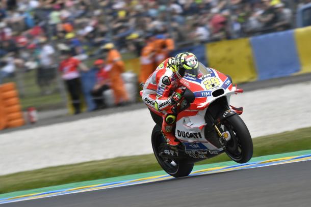 Andrea Iannone en Francia | Foto: Ducati