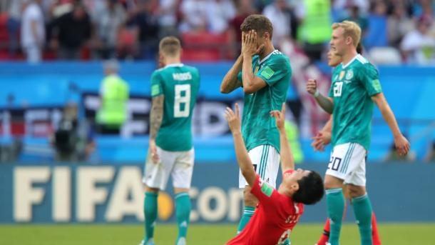 Germany's World Cup journey came to a crashing halt today | Source: Getty Images via FIFA.com