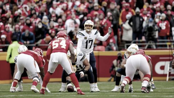 Luego de mas de una decada, Rivers deja los Chargers y jugara en los Colts en el 2020 (foto Chargers.com)