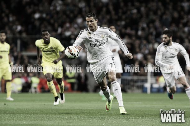 Cristiano Ronaldo ante el Villlarreal | Foto: Vavel 
