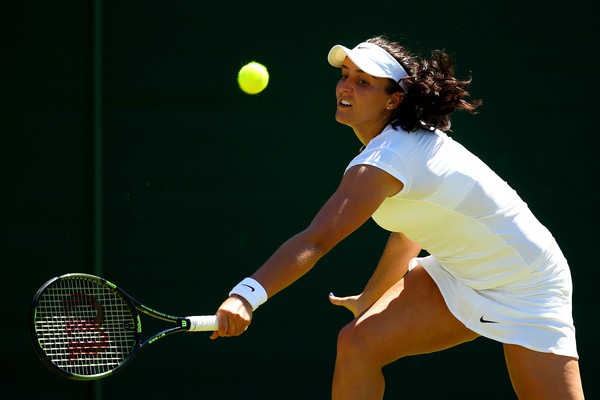 Robson in first round action at Wimbledon last year (Photo by Clive Brunskill / Source : Getty Images)