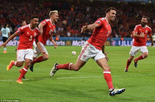 Wales got to the last four by beating Belgium (photo: Getty Images)