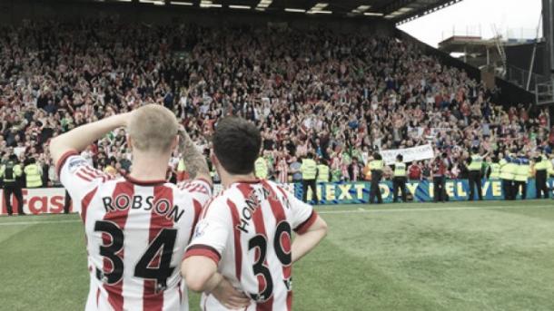 Tommy Robson and George Honeyman after Sunderland's 2-2 draw with Watford 