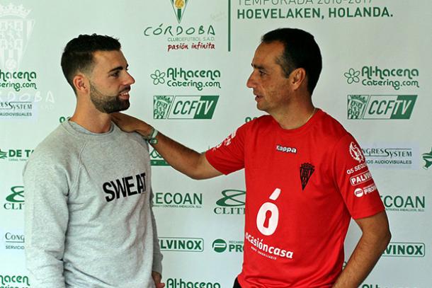 Oltra greets Rodri in Hoevelaken | Source: Cordoba