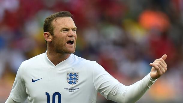 Wayne Rooney en el mundial de 2014. Fuente: Deportesrcn.com