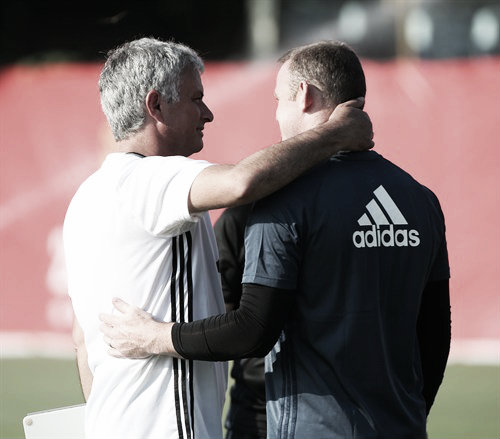Mourinho y Rooney