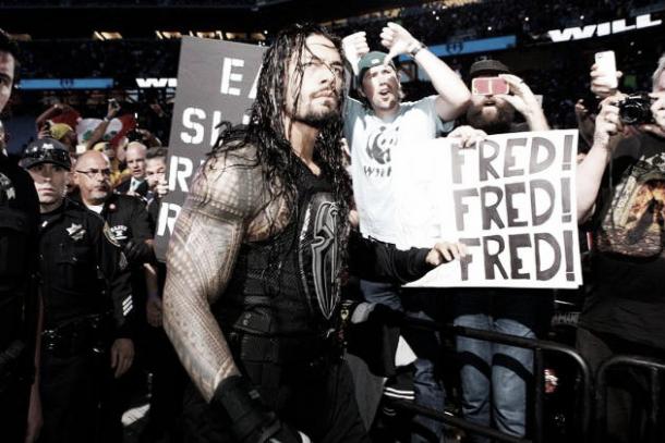 Reigns has not been perceived well by the WWE universe (image: Bleacher Report)