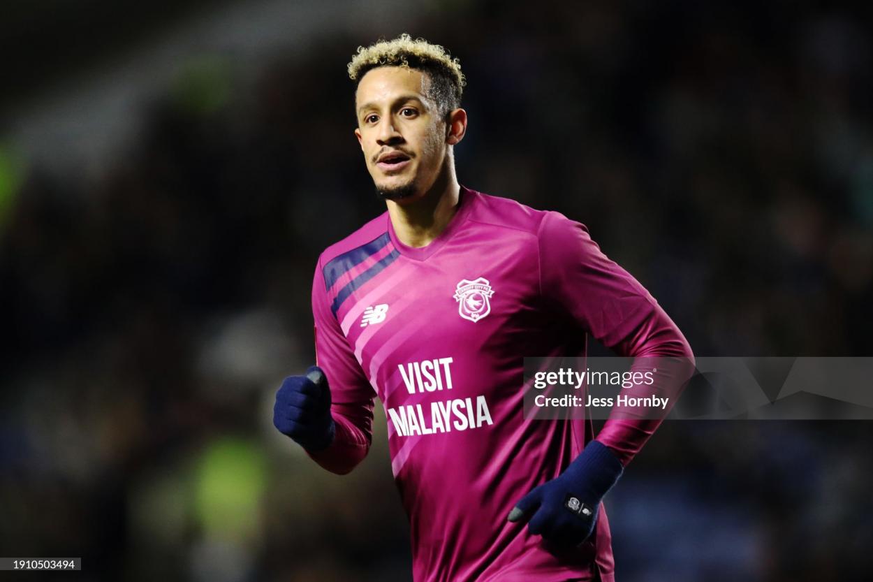 Robinson warming up for Cardiff -(Photo by Jess Hornby/Getty Images)