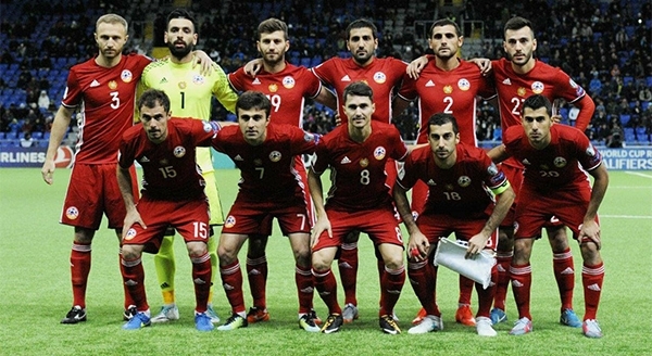 Selección de Armenia | Foto: FFA