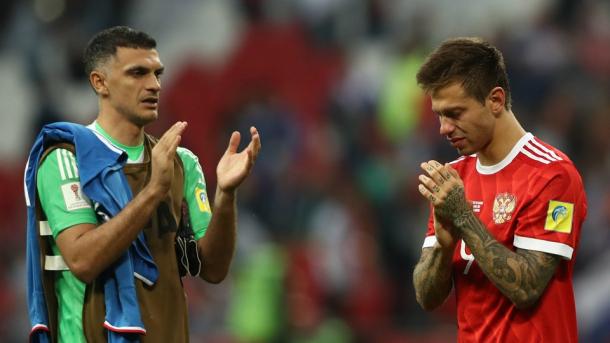 Kokorin en la última Copa Confederaciones que disputó con Rusia I Foto: FIFA