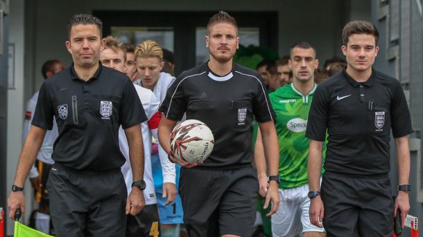 Atkin durante un partido en las divisiones inferiores de Inglaterra | Foto: Sky Sport