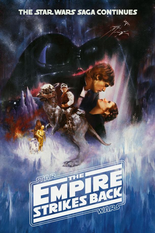 Poster Oficial Star Wars Episodio V (1980)