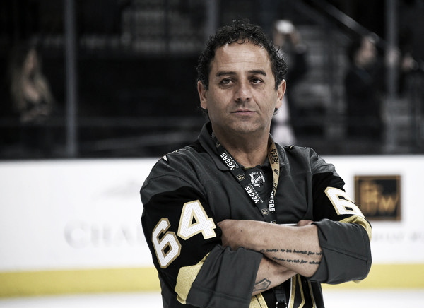 George Salami, el Ice Man de Las Vegas Foto NHL.com