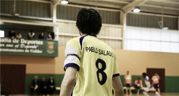 Pablo Salado en su último partido con Gran Canaria / Foto: LNFS