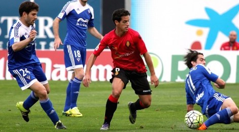 El jugador luso defendiendo la camiseta del RCD Mallorca. Imagen: RCD Mallorca 