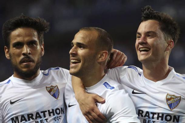Sandro adelantó al Málaga ante su exequipo | EFE
