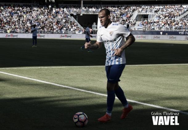Sandro Ramírez en el Málaga CF | Imagen: Carlos Martínez - VAVEL