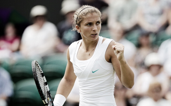 Sara Errani during Wimbledon 2012. Photo:Getty Images