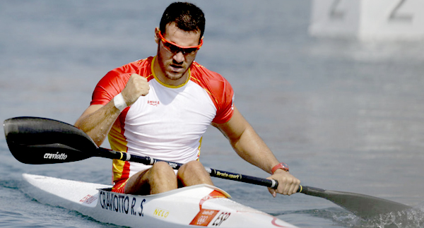 Saul Craviotto tras una competición. Foto: juegosolimpicos.com